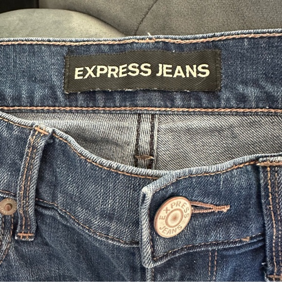 Express Jeans - Super Skinny Midrise - Size 4R - Picture 6 of 6